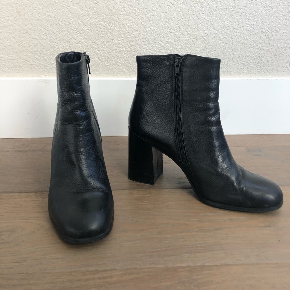 Vintage Inspired Heeled Booties